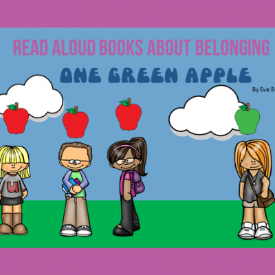 Read Aloud Books About Belonging: One Green Apple