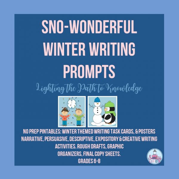 .Sno-Wonderful Winter Writing Prompts